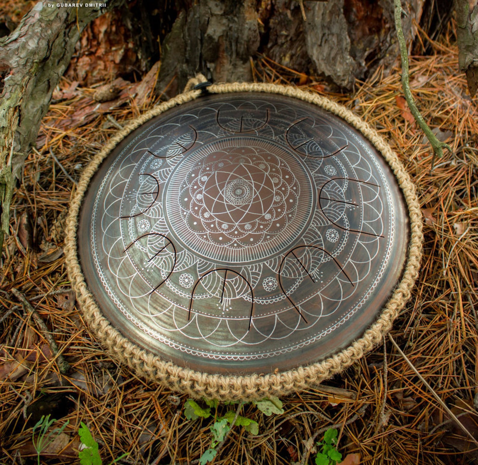 Steel Tongue Drum GUBAREV Drum MINI Overtone Etsy