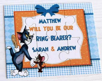 Will You Be my Ring Bearer, Will You Be Our Ring Bearer, Ask Ring bearer,Ring bearer Proposal,Ring bearer puzzle, Ring bearer Card, Page Boy