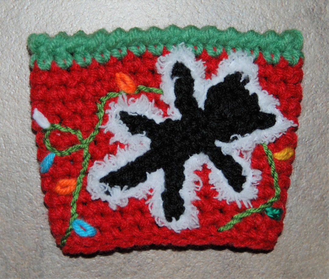 Christmas Vacation Electrocuted Cat Cup Cozy Etsy