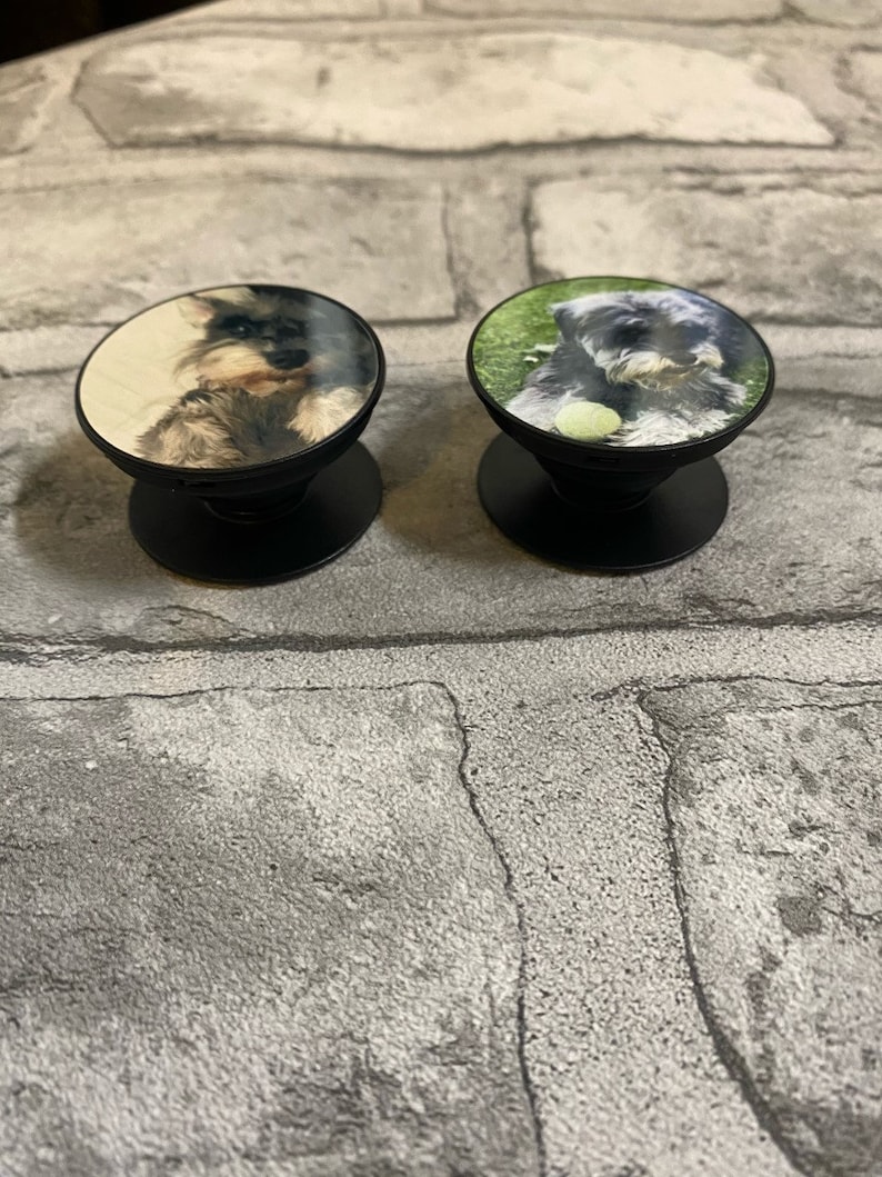 Personalised pop phone grip sockets**FREE UK DELIVERY**