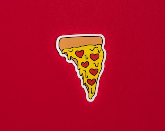 Pizza Love Sticker