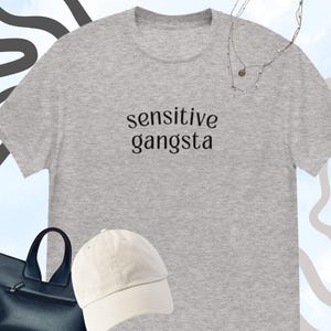 Sensitive Gangsta Amaya Papaya Love Island Embroidered Shirt God Forbid I'm a Sensitive Gangster Funny Love Island Tshirt Bombshell Villa