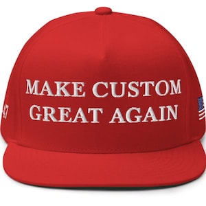 Benutzerdefinierte MAGA Parodie Hut Machen Sie wieder großartig Snapback Lustige Maga Hut Geschenk für Ihn Trump Geschenk Personalisierte Dark MAGA Bestseller Anti Trump Pro