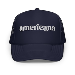 USA American Trucker Hat Snapback Patriotic Apparel Red White and Blue Cap Gift for Her Gift for Him Unisex Patriot Gift Americana
