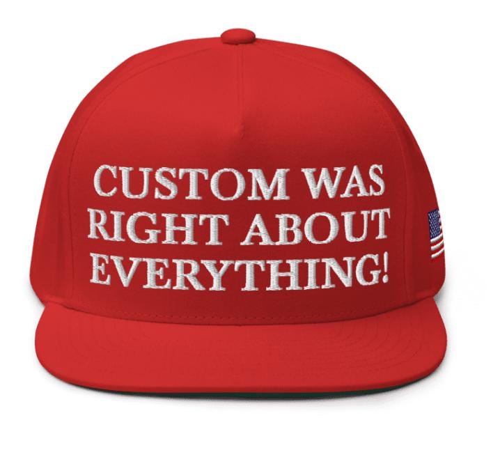 Made in America Hat Sweden