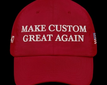 Casquette Trucker Make AOC Bartend Again ! – Rouge – Nylon – Taille Ajustable