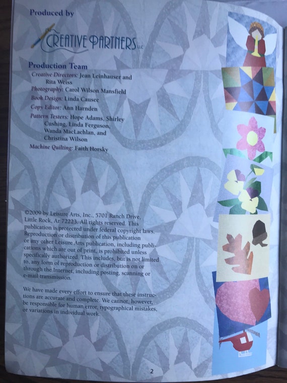 Leisure Arts 100 Paper Pieced Quilt Blocks Foundation Quilting No Cd - 