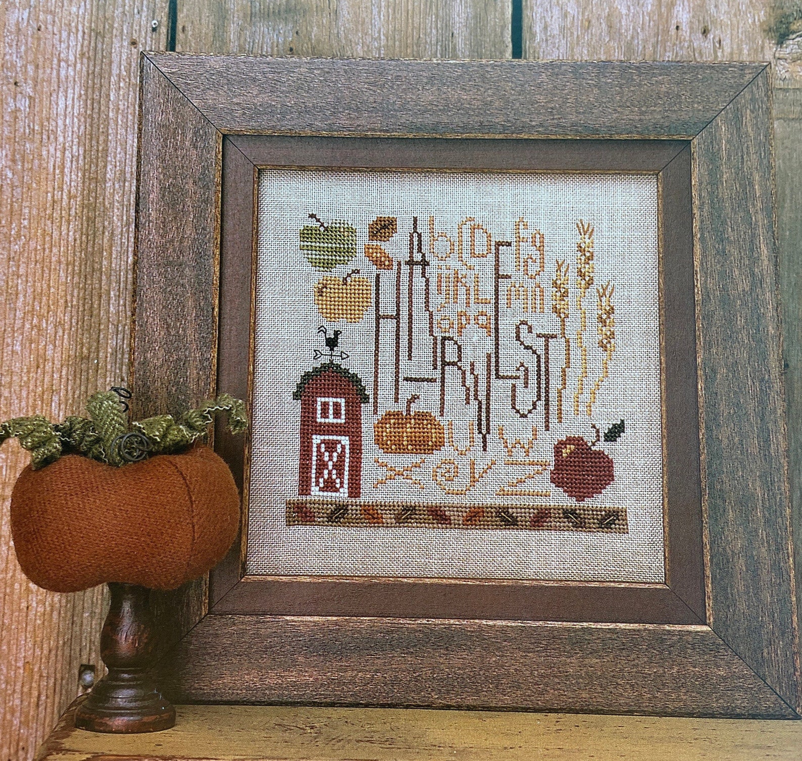 Autumn Counted Cross Stitch Charts Harvest and Gobble by Etsy