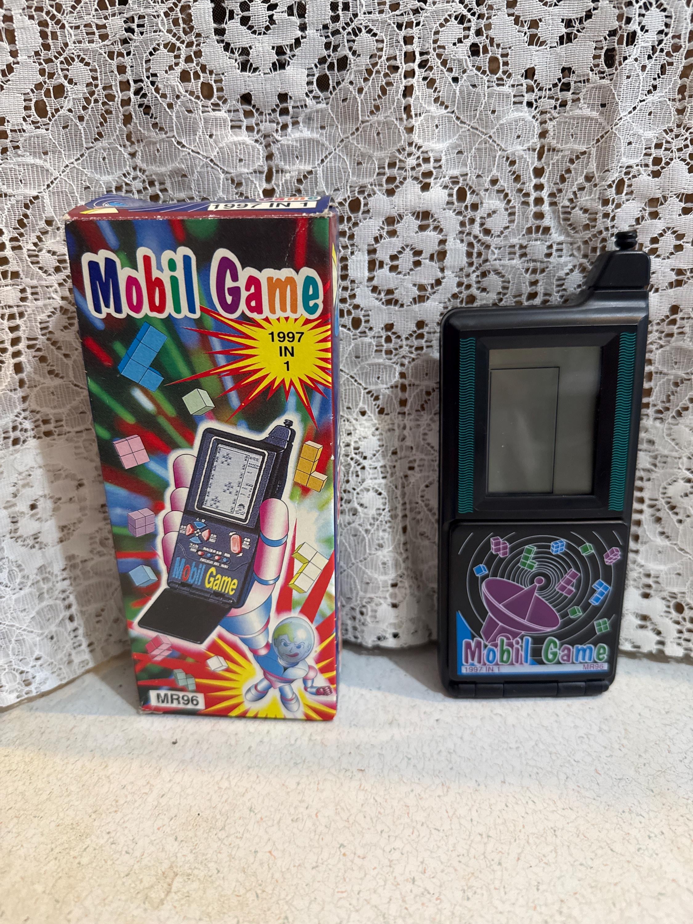 Mobil Game 1997 in 1 Vintage Handheld LCD Video Game Box Flip