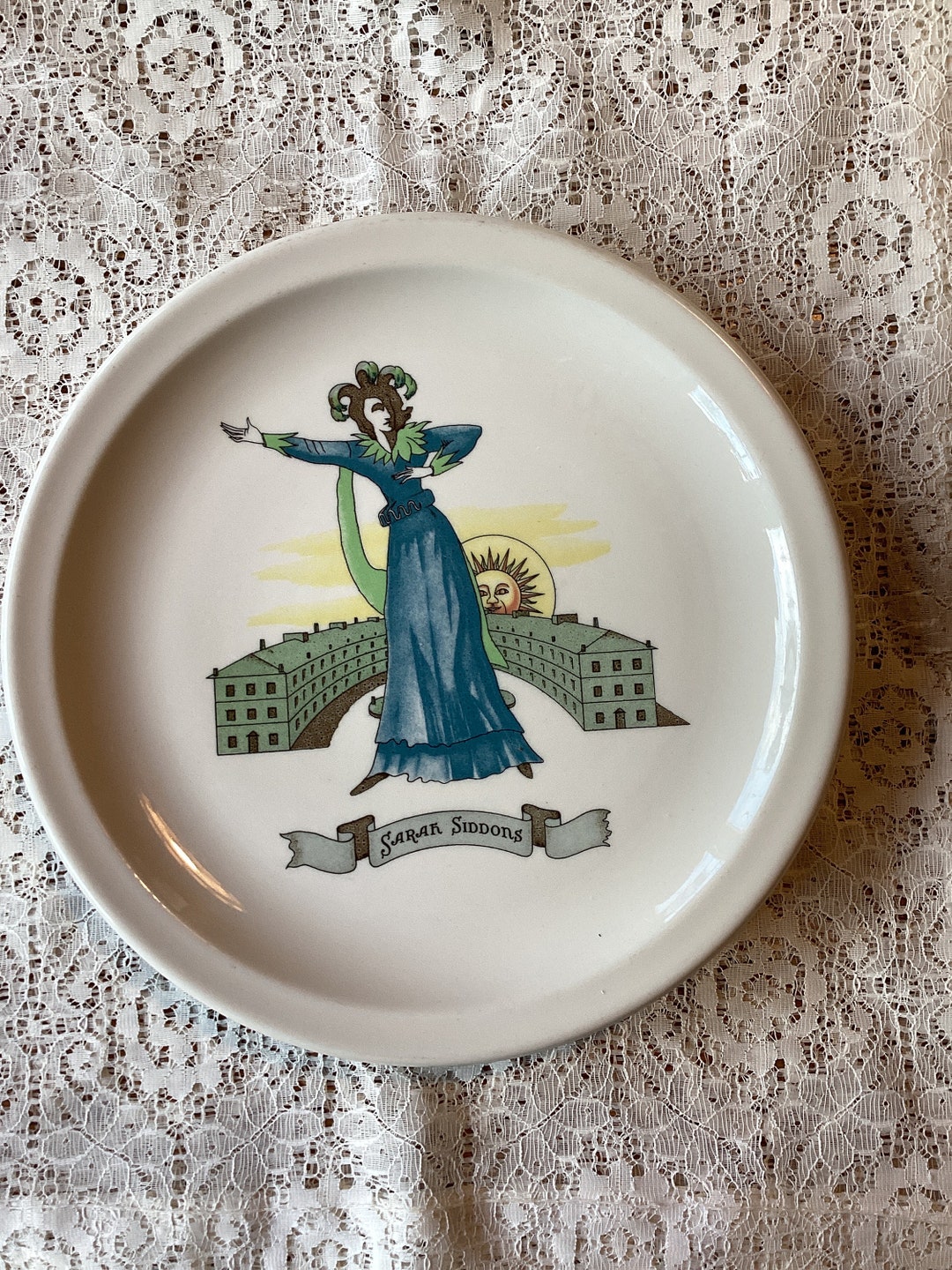 Vintage China Plate From the Pump Room in Ambassador East Chicago, IL