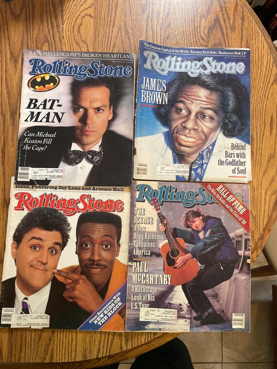 ローリングストーン誌が選ぶ4冊:1989年4月6日、1989年6月29日、1989年 ローリングストーン誌が選ぶ4冊:1989年4月6日、1989年6月29日、1989年