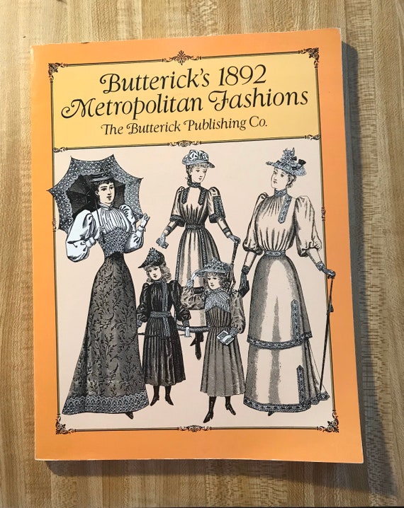 Butterick Es 1892 Metropolitan Fashions Vintage Muster Katalog Etsy