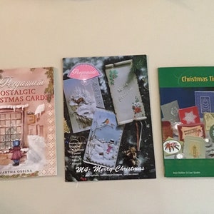 Pergamano Knutselboeken perkamentpapier "Kersttijd" "Nostalgische kerstkaarten" "M4: Merry Christmas" Martha Ospina, Anna Bakker