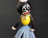 Vintage Plastic Hula Dashboard Doll