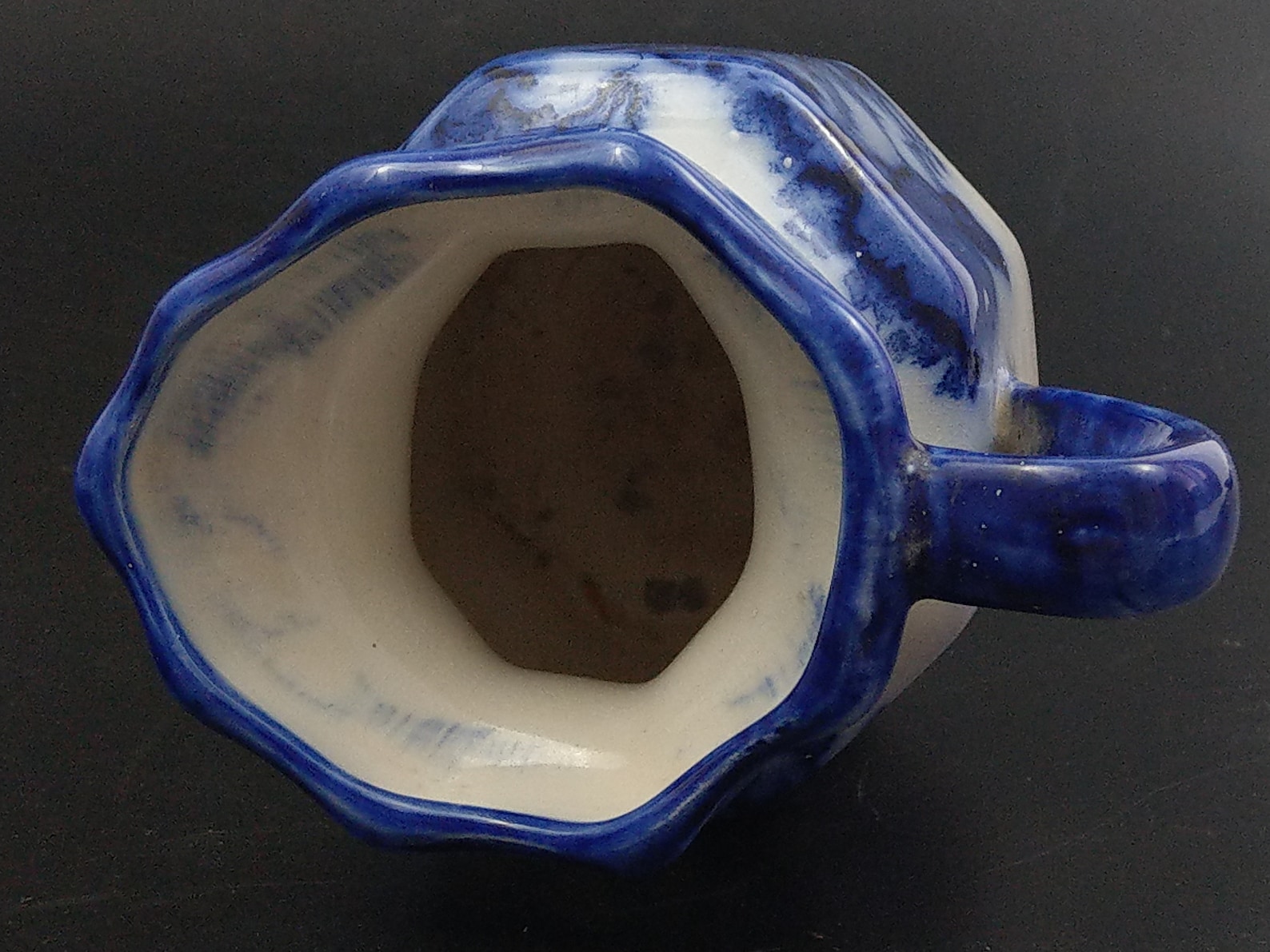 Flow Blue Cream Jug by Blakeney Pottery LTD Ironstone Etsy