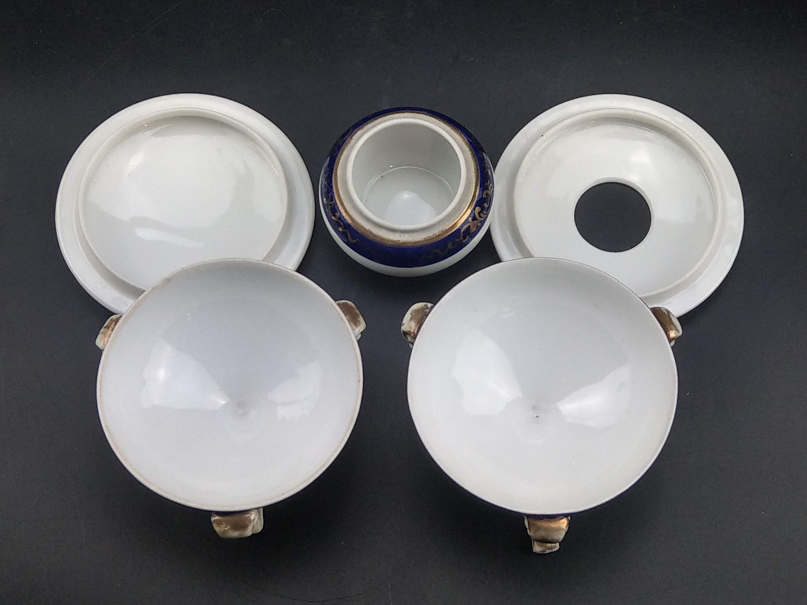 Noritake Vanity Dressing Table Set Early 20th Century Etsy