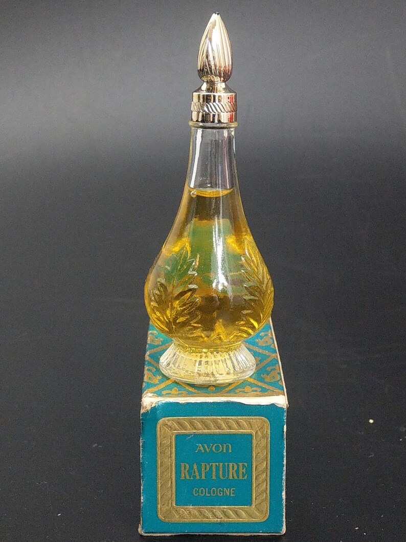 Avon Genie Perfume Bottle Rapture Cologne Etsy