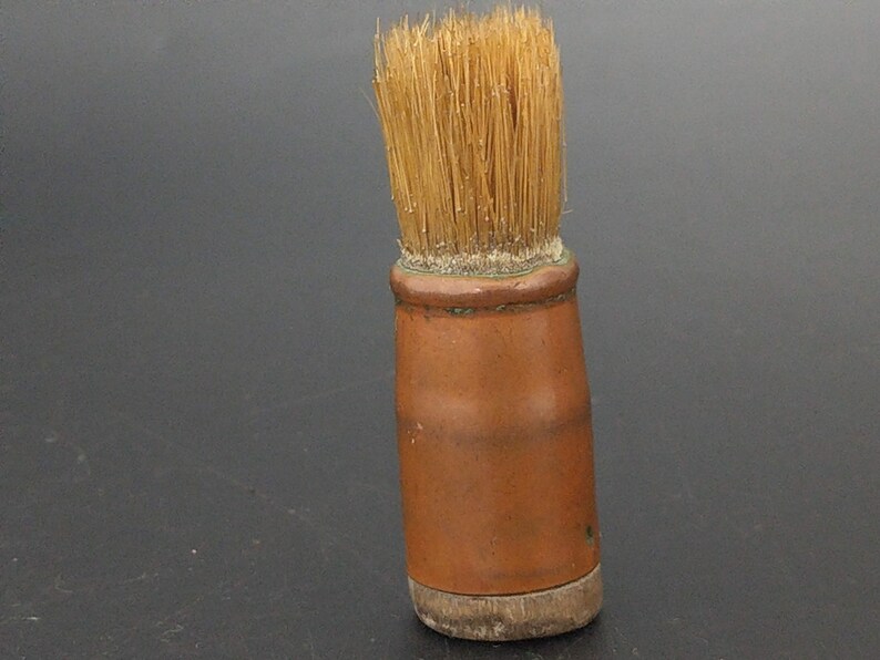Antique Civil War Period Trench Art Copper Shaving Brush 19th Etsy