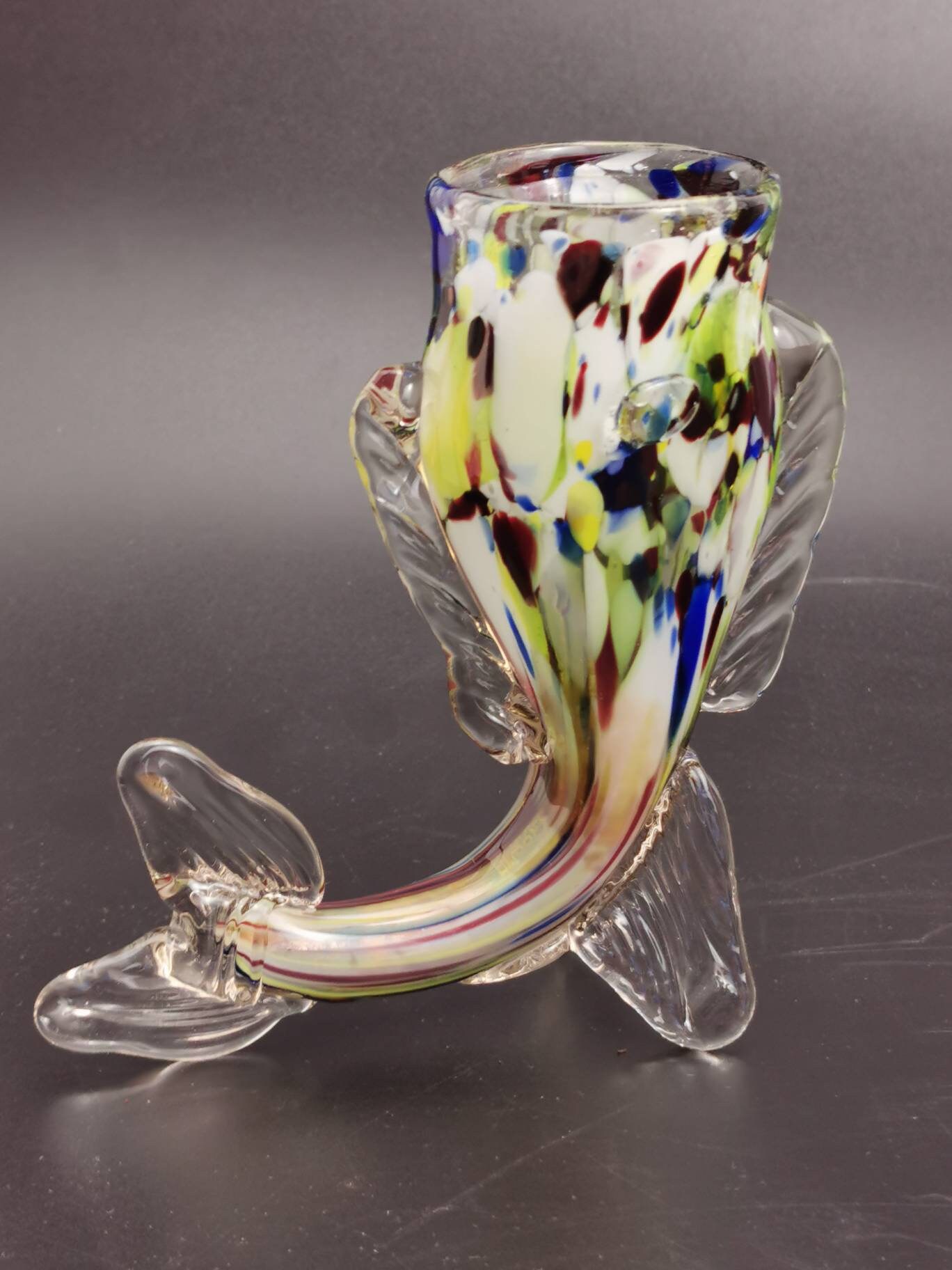 Murano fish vase sculpture Etsy