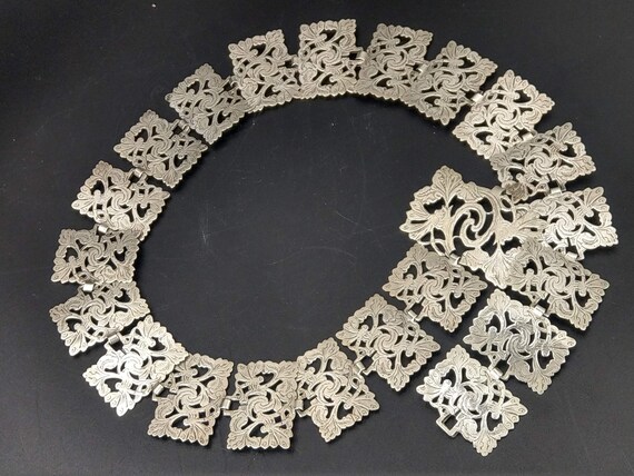 Antique Edwardian Silver Plated Nurses Belt