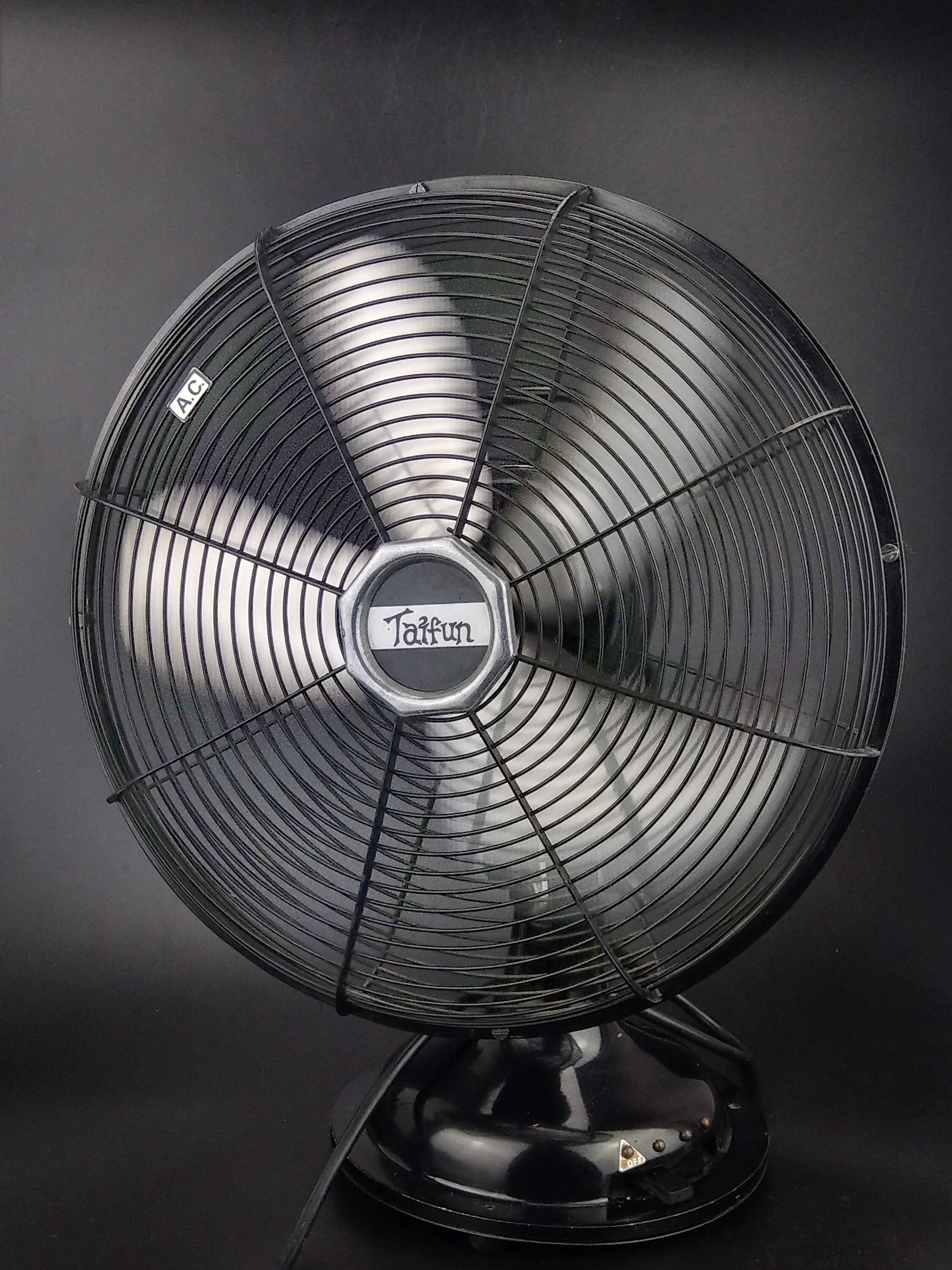 Industrial Ventilator Desk Fan C1980s 