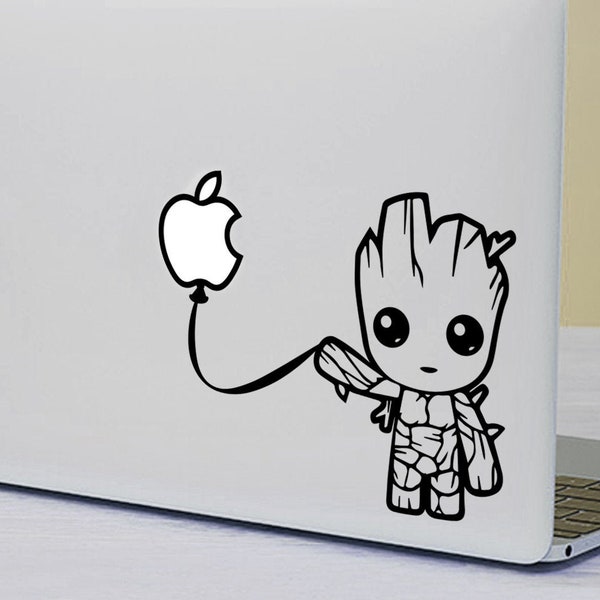 BABY GROOT | MacBook Vinyl Decal Sticker | 24 colours available