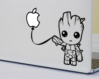 BABY GROOT | MacBook Vinyl Decal Sticker | 24 colours available