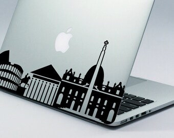 ROME SKYLINE MacBook Decal Sticker s’adapte à tous les modèles de MacBook