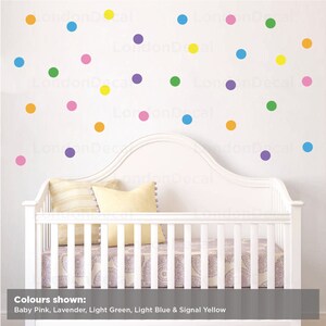 CONFETTI Kids Wall Decal Stickers (set of 30)