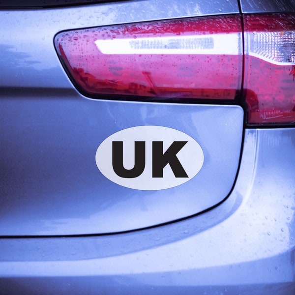 UK (European Standard) - Official Car/Van Window Bumper Vinyl Decal Sticker