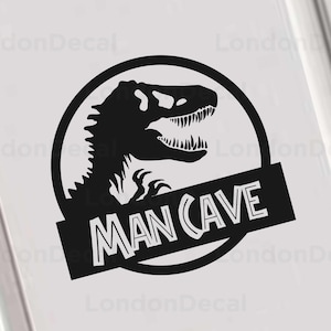 Personalisierter Name | Dinosaurier Design | Benutzerdefinierte Kinderzimmer Wand | Abnehmbarer Vinyl Wandaufkleber | In 24 Farben erhältlich