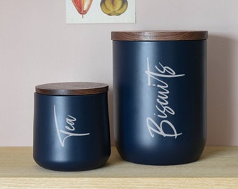 KITCHEN PANTRY Vinyl Decal stickers for Kitchen Jar Labels, Tea Coffee Sugar Labels, Pantry Canisters, Glass Jars, Organisation - Type 2