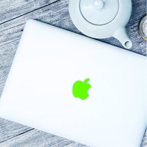FARBIGER APFEL | MacBook Aufkleber Aufkleber | In 24 Farben erhältlich