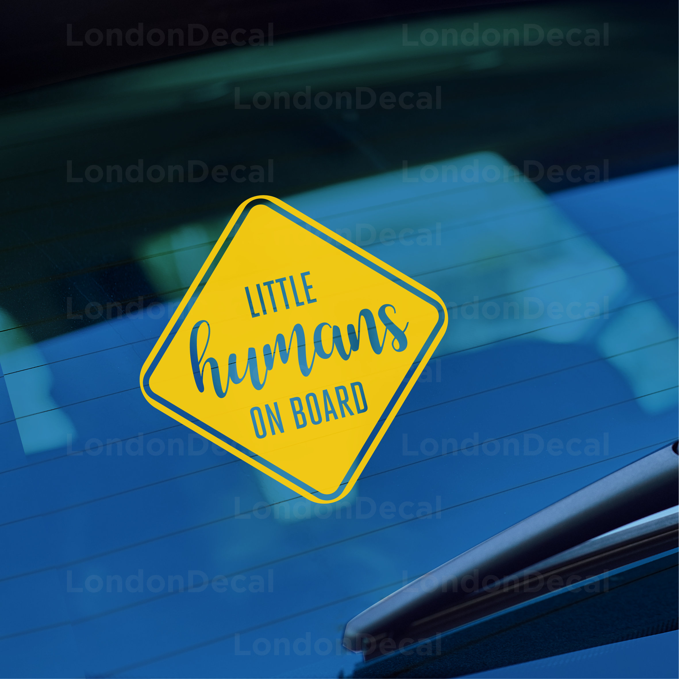 Adesivi Famiglia A Bordo Per Vetri Auto Personalizzati Colorati Bimbo A Bordo - Foto 10