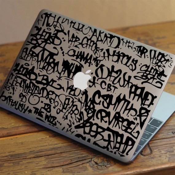 FULL GRAFFITI Apple MacBook Decal Sticker fits all MacBook models