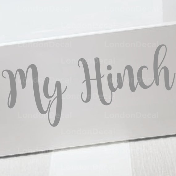 Mon Hinch Box-Mme Hinch Inspiré Decal Stickers TYPE 2 