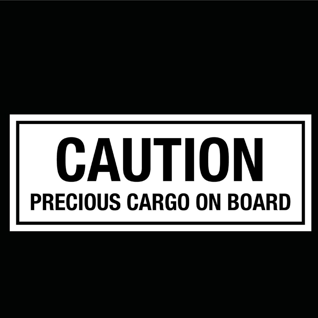 CAUTION PRECIOUS CARGO on Board Equestrian Horsebox Trailer Etsy
