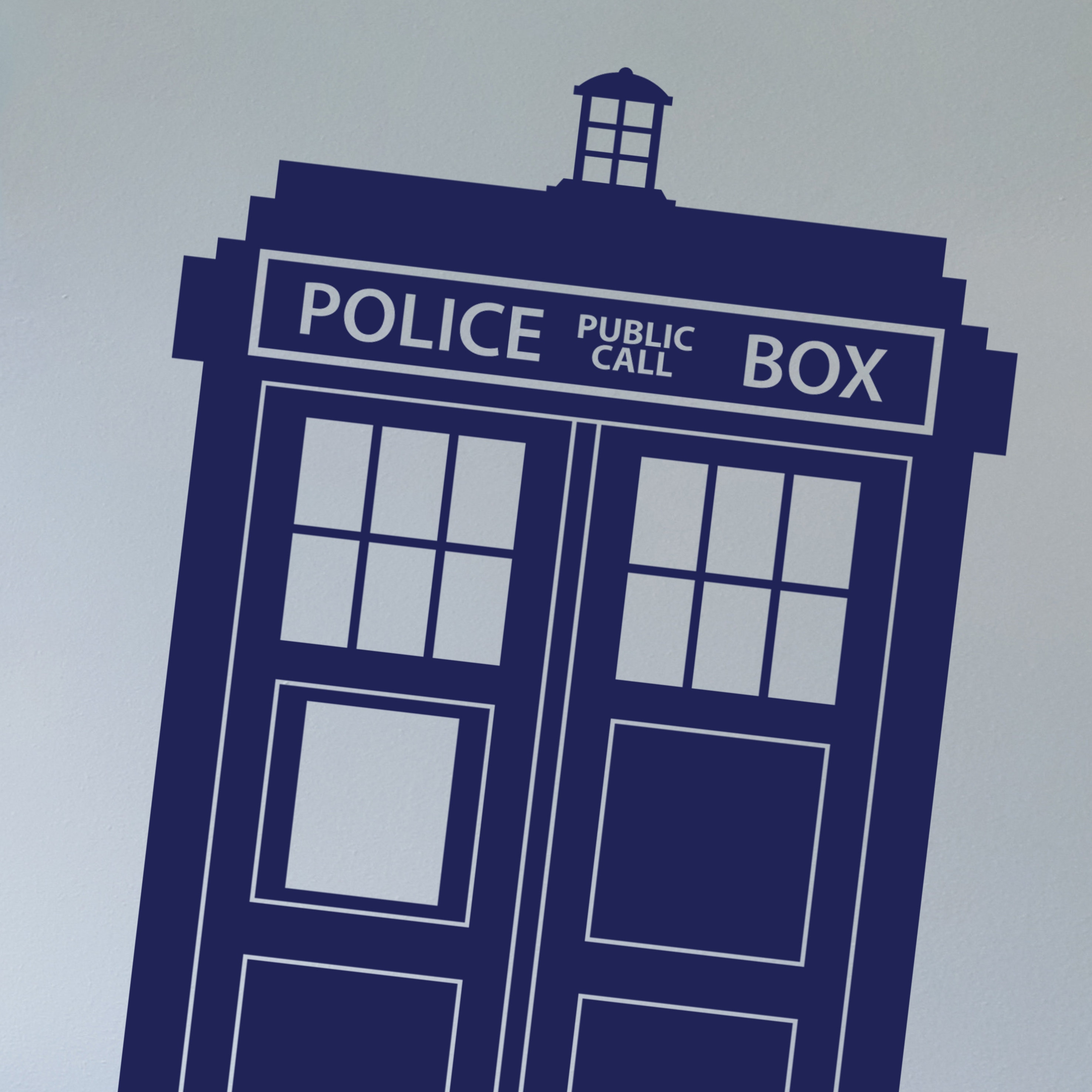 DR WHO TARDIS Removable Vinyl Wall Decal Stickers Home Decor | Etsy