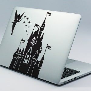 CINDERELLAS CASTLE Princess Apple MacBook Decal Sticker fits all MacBook models