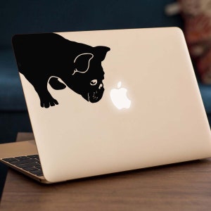 FRENCH BULLDOG Apple MacBook Decal Sticker fits all MacBook models