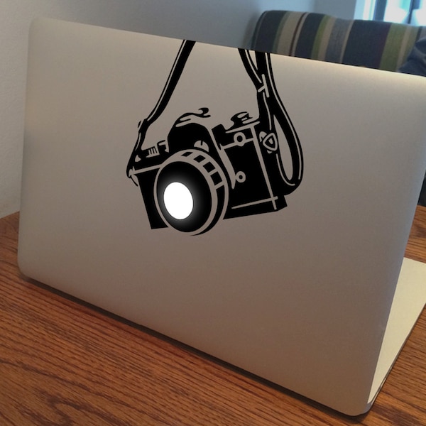 CAMERA | MacBook Vinyl Decal Sticker | 24 colours available
