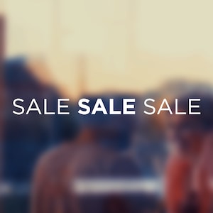 SALE SALE SALE | Small Business Shop Owner Signage | Window Door Vinyl Sticker Decal | 24 colours available