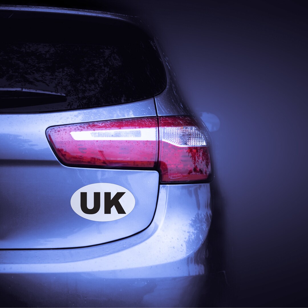 UK (european Standard) - Official Car/van Window Bumper Vinyl Decal ...