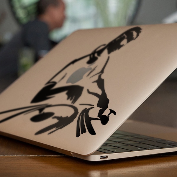 DJ MIXING / DECKS MacBook Decal Sticker fits all MacBook models