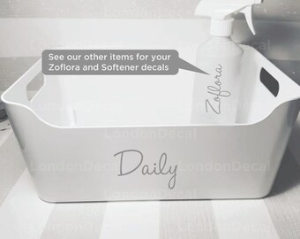 DAILY AND WEEKLY - Mrs Hinch inspired decal stickers labels