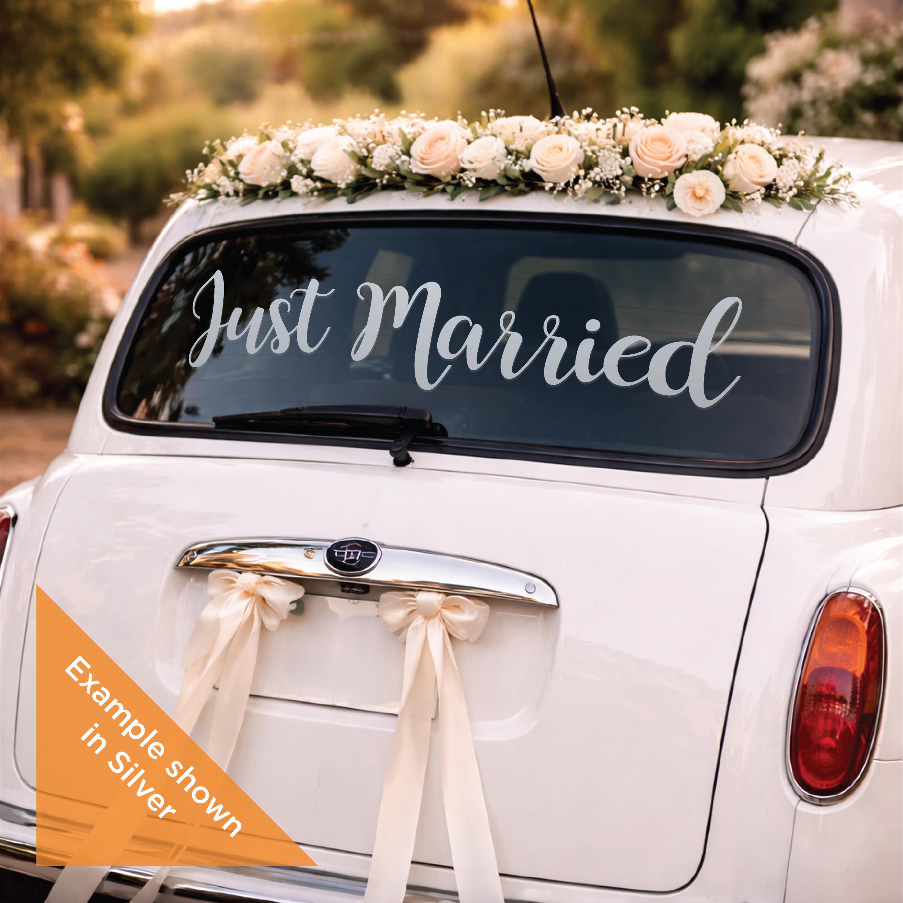 ミニカー Just Married ウェディング仕様