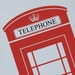 LONDON PHONE BOX | Iconic Wall Decal | Removable Vinyl Decal Sticker - Etsy