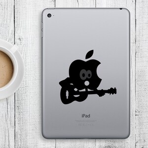 GUITAR iPad Decal Sticker fits Mini, Air and Pro Models