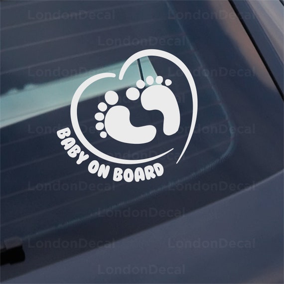 Guardians of the Galaxy Baby Groot LondonDecal BABY ON BOARD Car Window Bumper Vinyl Decal Sticker