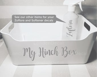 MY HINCH BOX - Mrs Hinch inspired decal sticker label (Type 3)